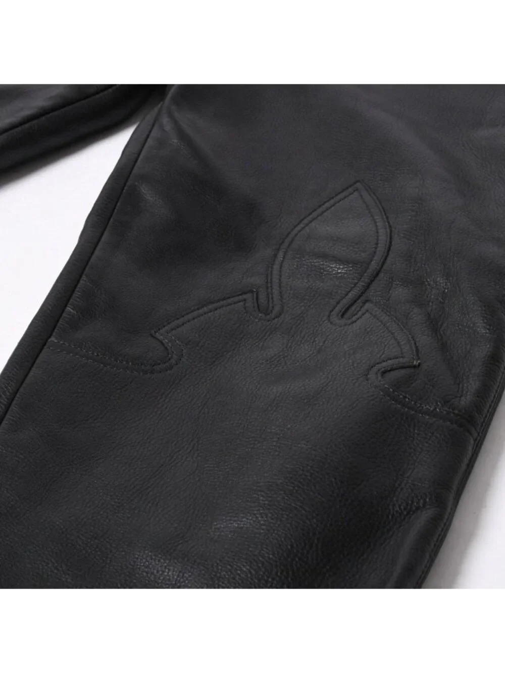 Chrome Hearts Flare Knee Pocket Leather Pants Vintage Model